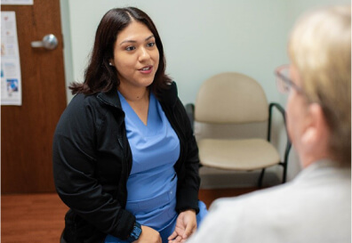 “We are the first ones to see the patient.”